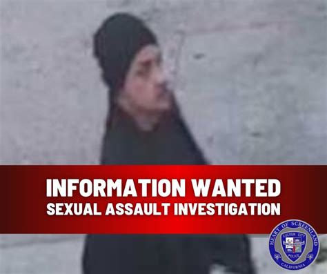 Police searching for sex assault suspect in Culver City